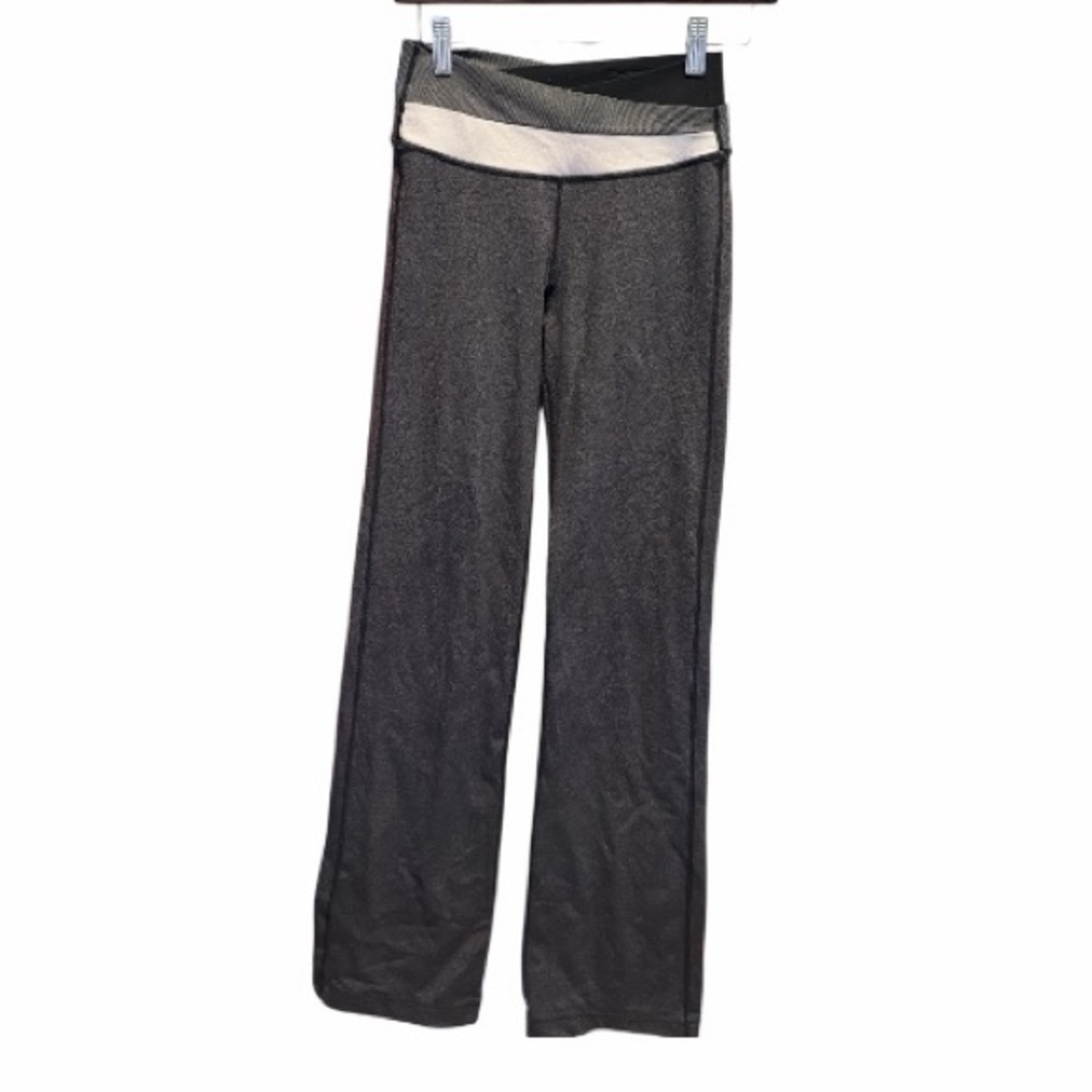 Lululemon Astro Pant (Tall) Heathered Black / Black Black Yoga Pants - Picture 4 of 12